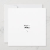 Stag Card (Achterkant)