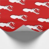Stag Deer Head Fun Trendy Wrapping Paper Cadeaupapier (Hoek)