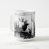 Stag Deer World's beste vader, vader Koffiemok (Voorkant links)