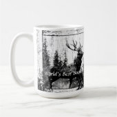  Stag Deer World's beste vader, vader Koffiemok (Links)