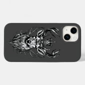Stag echtgenoot King Case-Mate iPhone Case (Achterkant (horizontaal))