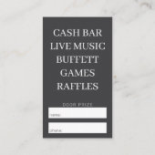 Stag en Doe Tickets Klassiek Bierfeest (Achterkant)