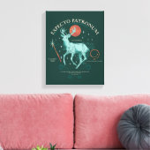 Stag Expecto Patronum Graphic Canvas Afdruk (Insitu (Woonkamer))