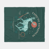 Stag Expecto Patronum Graphic Fleece Deken (Voorkant (Horizontaal))