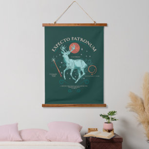 Stag Expecto Patronum Graphic Hangend Wandkleed