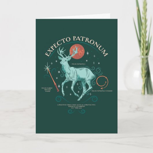 Stag Expecto Patronum Graphic Kaart (Voorkant)