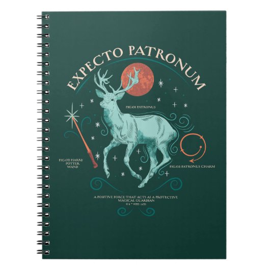 Stag Expecto Patronum Graphic Notitieboek (Voorkant)
