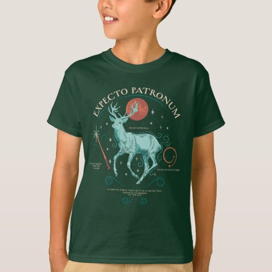 Stag Expecto Patronum Graphic T-shirt (Voorkant)