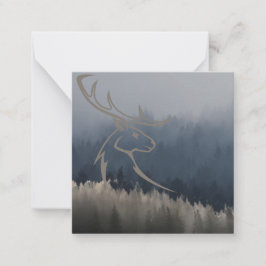 Stag - Forest Spirit Notitiekaartje