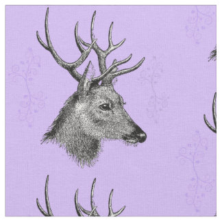 Stag Head Stof