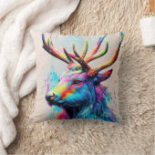 Stag Herten Dier Discovery Adventure Natuur Planet Kussen (Deken)