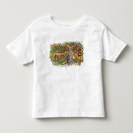 Stag Hunt uit 'Brevis Narratio' Kinder Shirts (Voorkant)