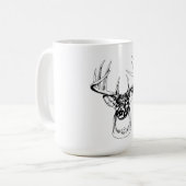 Stag/jager-Mok Koffiemok (Voorkant links)