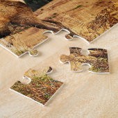 Stag Jigzaag Puzzle Legpuzzel (Zijkant)