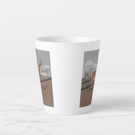 Stag Latte Mok (Voorkant)