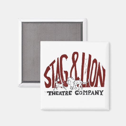 Stag & Lion Magnet (Voorkant / Achterkant)