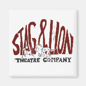 Stag & Lion Magnet (Voorkant)