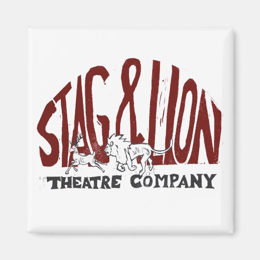 Stag & Lion Magnet (Voorkant)