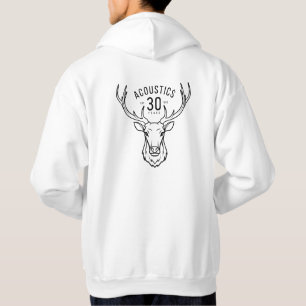 STAG Mannen Hoodie 30 jaar (aangepaste kleuren)