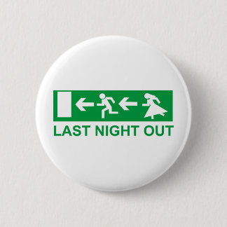 stag night ronde button 5,7 cm