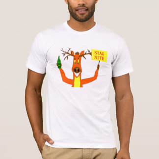 Stag Nite VOOR DE BRUIDEGOM T-shirt