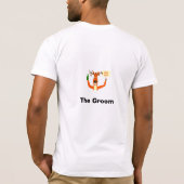 Stag Nite VOOR DE BRUIDEGOM T-shirt (Achterkant)