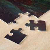 Stag olieverfschilderij Puzzel (Zijkant)