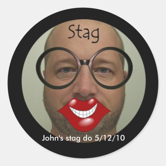 Stag party stickers (Voorkant)