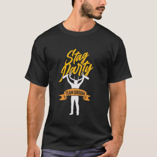 Stag Party Team Groom T-shirt