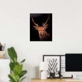 Stag Poster (Thuiskantoor)