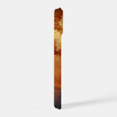 Stag Silhouette bij Sunset iPhone 15 Case (Rechterkant)