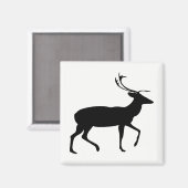 Stag Silhouette Magneet (Voorkant / Achterkant)