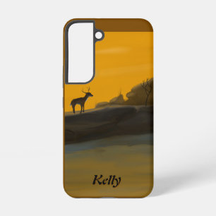 Stag, Splendor gepersonaliseerde Samsung Hoesje Samsung Galaxy Hoesje