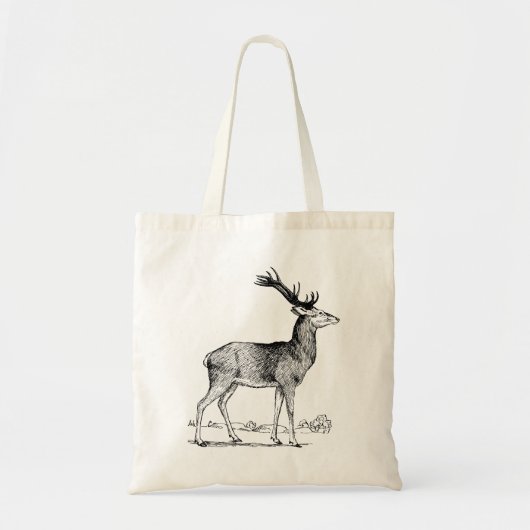 Stag Tote Bag (Voorkant)