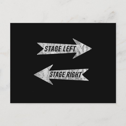 Stage Actor Actress Acteater Movie Gift Briefkaart (Voorkant)