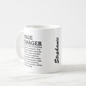 Stage-beheer Koffiemok (Voorkant links)
