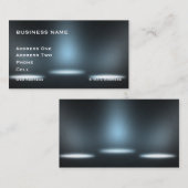 Stage-belichting - Muziek Visitekaartje (Voorkant / Achterkant)