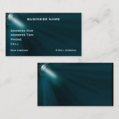 Stage-belichting - Muziek Visitekaartje (Voorkant / Achterkant)