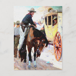 Stage Coach Briefkaart