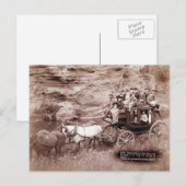  Stage-coach Briefkaart (Voorkant / Achterkant)