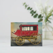 STAGE COACH BRIEFKAART (Staand voorkant)