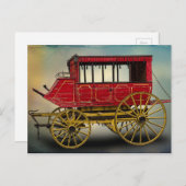 STAGE COACH BRIEFKAART (Voorkant / Achterkant)