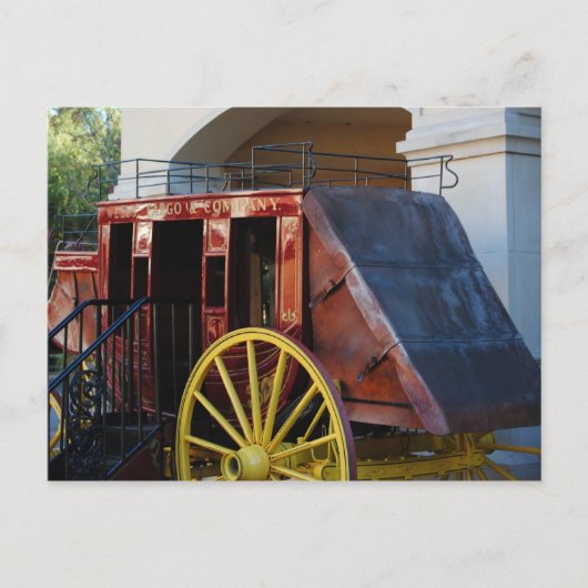 Stage Coach Briefkaart (Voorkant)