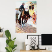 Stage Coach Poster (Thuiskantoor)