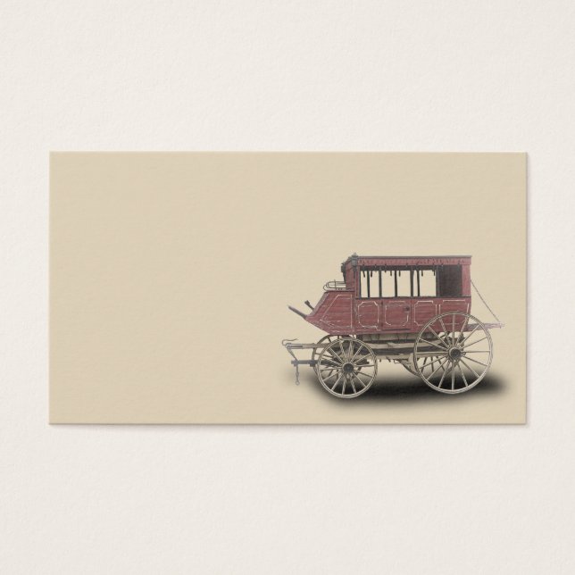 STAGE COACH VISITEKAARTJES (Voorkant)