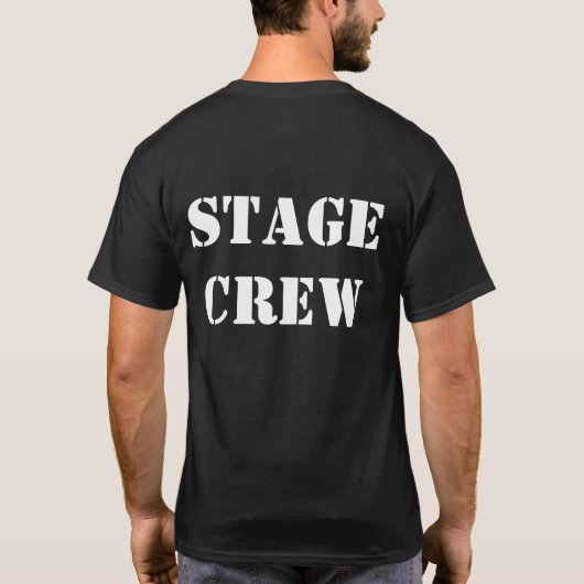 Stage Crew 2-zijdig T-shirt (Achterkant)