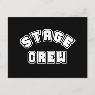 Stage Crew Briefkaart