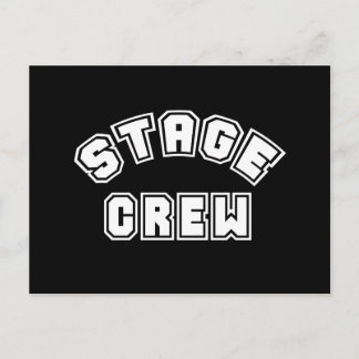Stage Crew Briefkaart