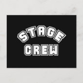 Stage Crew Briefkaart (Voorkant)