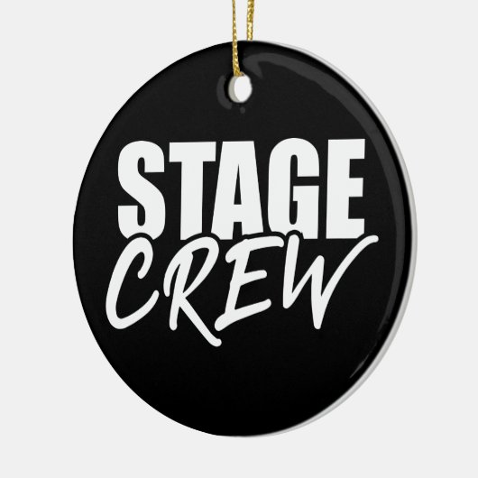 Stage Crew Keramisch Ornament (Links)